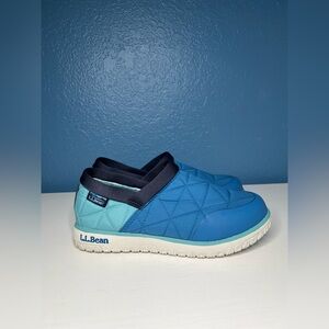 L.L. Bean Blue Quilted Athletic Shoes